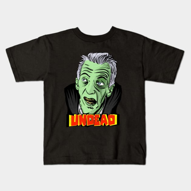 Zombie Night of the Living Dead Kids T-Shirt by Sbrown1521